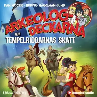 Omslag för Arkeologdeckarna och tempelriddarnas skatt 