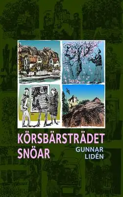 Omslag för Körsbärsträdet snöar: Teckningar och dikter 2017-2018