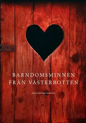 Omslag för Barndomsminnen från Västerbotten