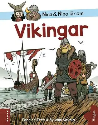Omslag för Nina & Nino lär om Vikingar 