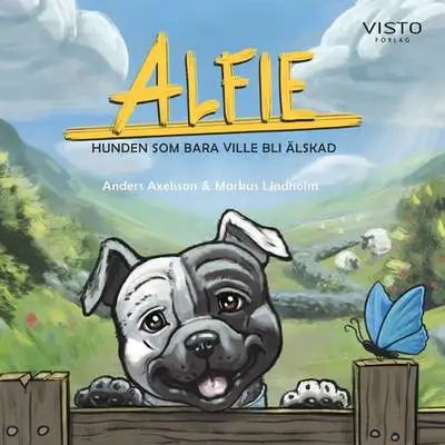 Omslag för Alfie - hunden som bara ville bli älskad