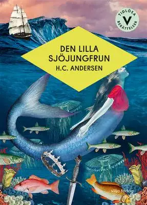 Omslag för Den lilla sjöjungfrun (lättläst) 