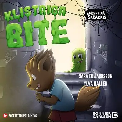 Omslag för Barnen på Skräckis. Klistriga Bite 