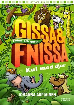 Omslag för Gissa & fnissa. Kul med djur 