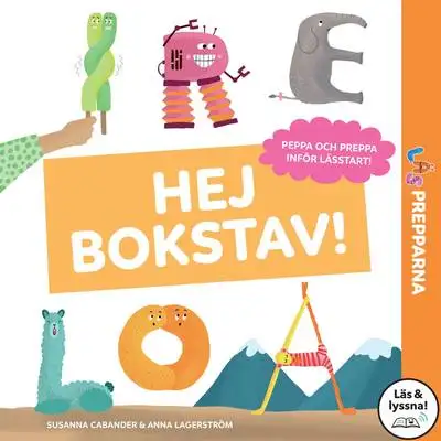 Omslag för Hej bokstav! (Läs & lyssna) 