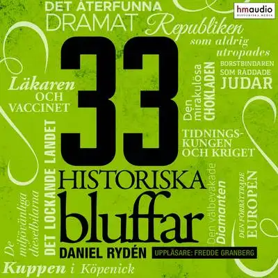 Omslag för 33 historiska bluffar 