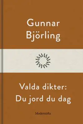 Omslag för Valda dikter: Du jord du dag 