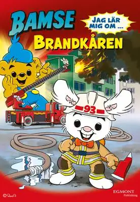 Omslag för Bamse - Jag lär mig om brandkåren (Lyssna & läs) 