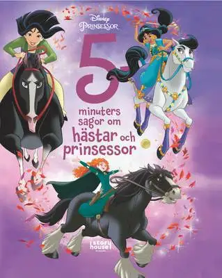 Omslag för 5 minuters sagor om hästar och prinsessor 