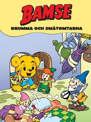 Omslag för Bamse Brumma och småtomtarna (Läs & Lyssna) 