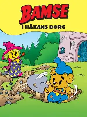 Omslag för Bamse i häxans borg (Läs & Lyssna) 