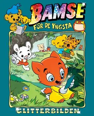 Omslag för Bamse - Glitterbilden 