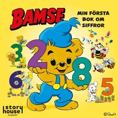 Omslag för Bamse. Min första bok om siffror