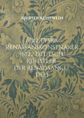 Omslag för 6722 Tyska renässanskonstnärer (6722 Deutsche Künstler der Renaissance) 