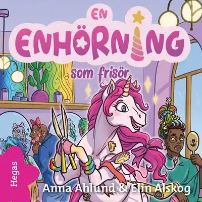 Omslag för En enhörning som frisör 