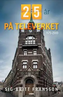 Omslag för 25 år på Televerket 