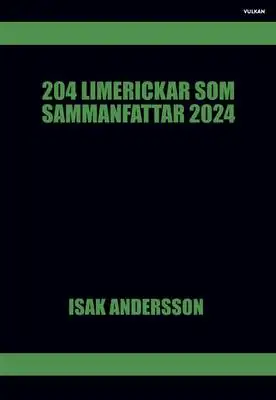 Omslag för 204 limerickar som sammanfattar 2024 