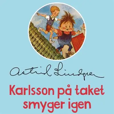 Omslag för Karlsson på taket smyger igen
