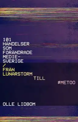 Omslag för 101 händelser som förändrade Mediesverige 