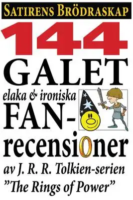 Omslag för 144 bästa fanrecensionerna av Tolkien-serien "The rings of power" 