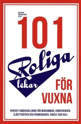 Omslag för 101 roliga lekar för vuxna