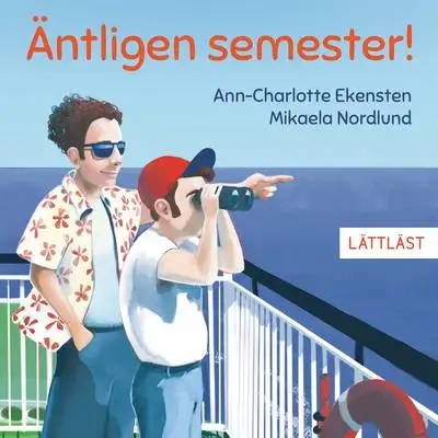 Omslag för Äntligen semester (lättläst) 