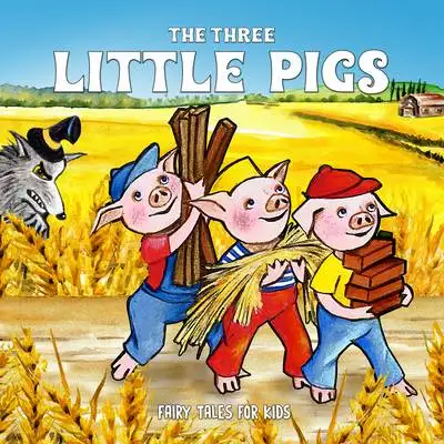 Omslag för The three little pigs