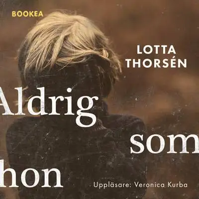 Omslag för Aldrig som hon