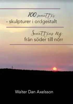 Omslag för 100 sonetter - skulpturer i ordgestalt 