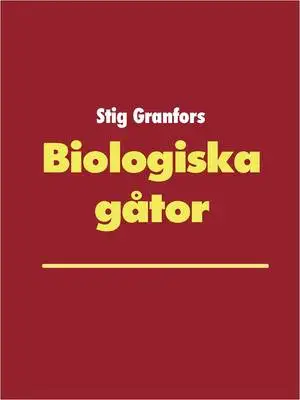 Omslag för Biologiska gåtor 